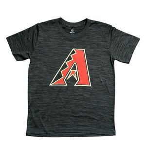 Stitches Arizona Diamondbacks Logo T-Shirt Youth Medium
